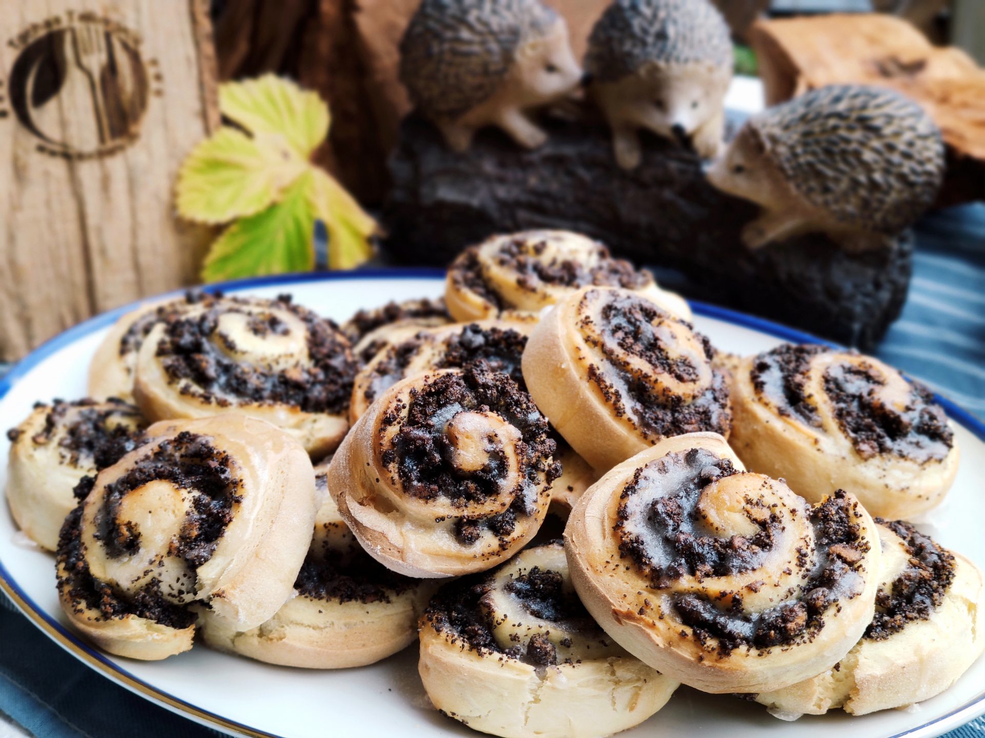 Mohn-Marzipan-Schnecken - Tochas Tellergrün